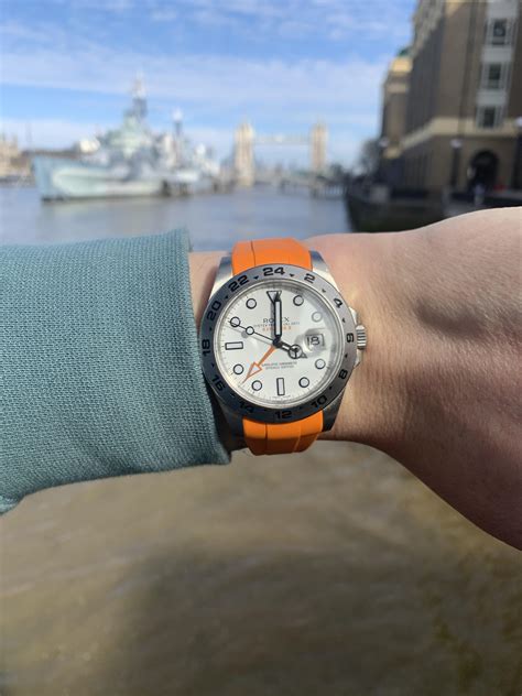 rolex explorer ii orange|rolex explorer 2 polar 40mm.